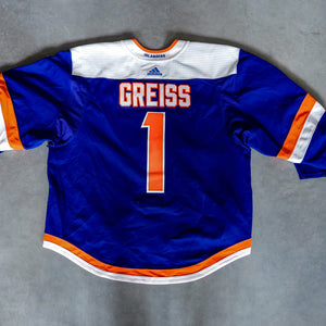 Greiss Game Used Third Jersey