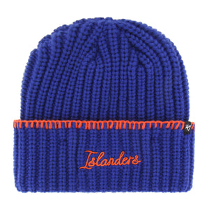 Primary Blanket Stitch Cuff Beanie