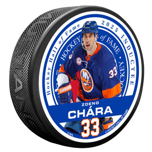 New York Islanders Hockey Hall of Fame Islanders Puck | Chara