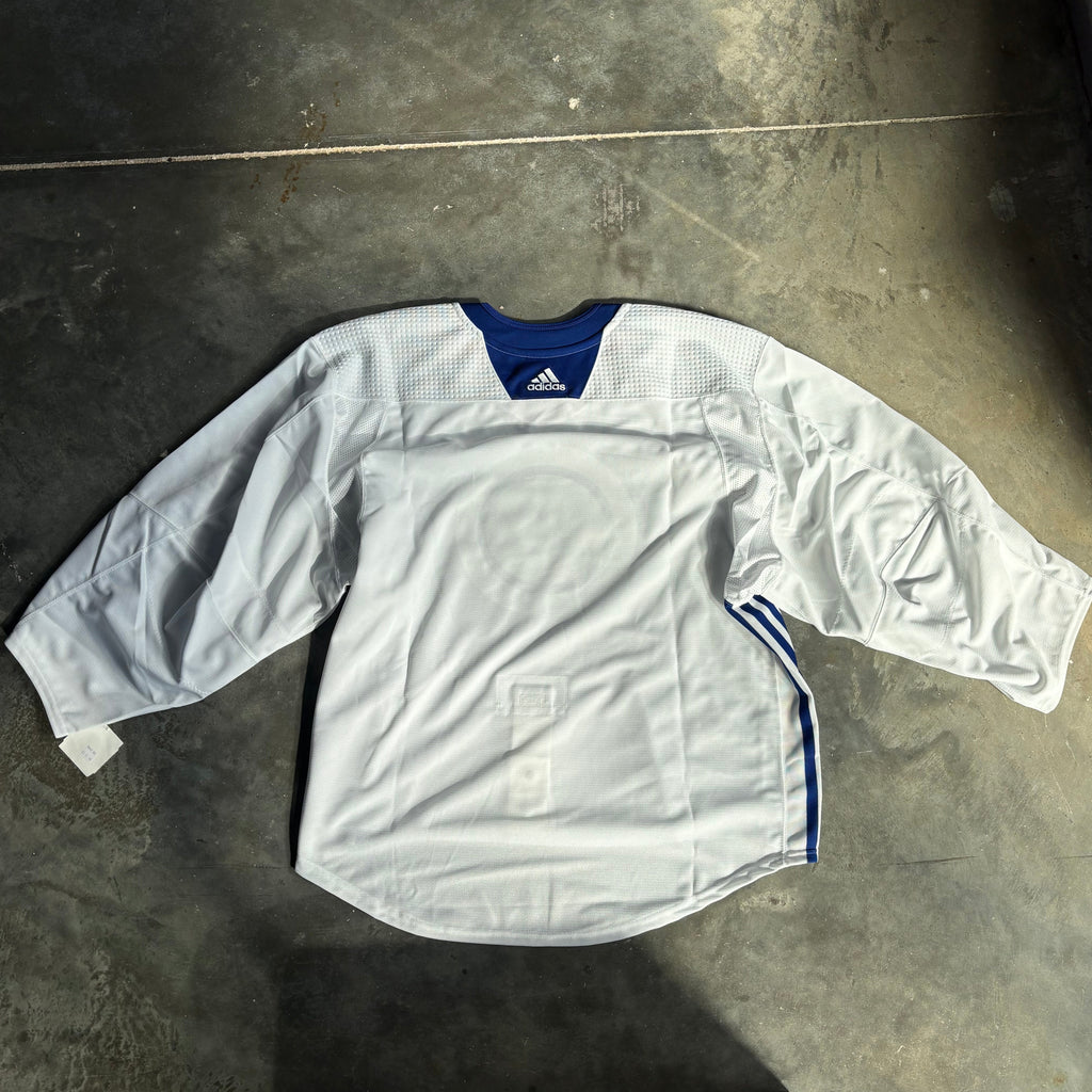 New York Islanders Adidas White Goalie Practice Jersey
