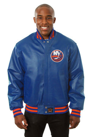 New York Islanders All Leather Jacket