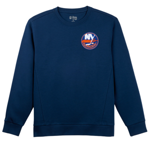 Navy Primary Fleece Chenille Crewneck