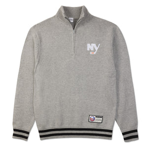 NY Mock 1/4 Zip Sweater