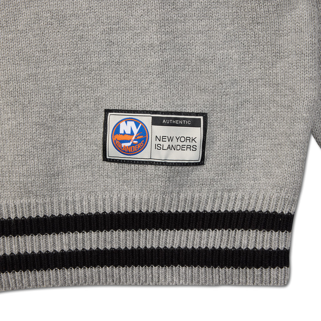 Islanders NY Mock 1/4 Zip Sweater