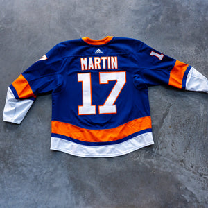 Martin Game Used Home Jersey