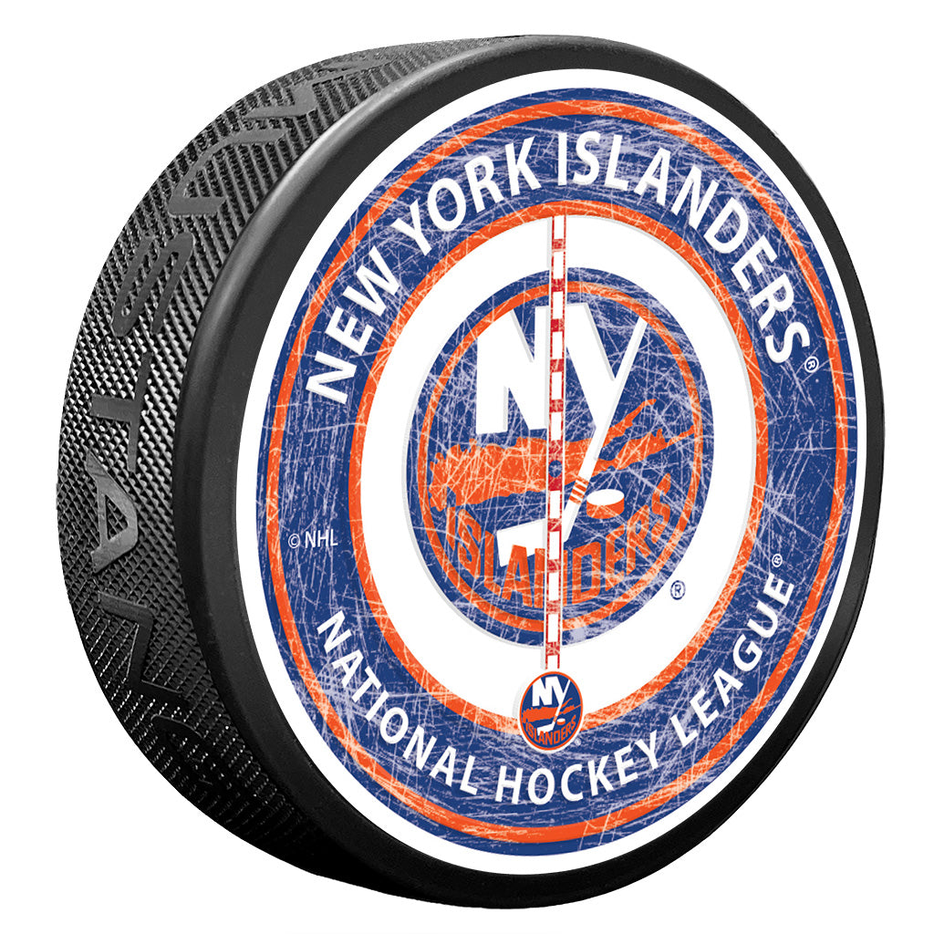 New York Islanders Center ice Puck