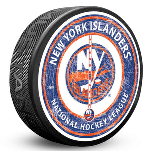 New York Islanders Puck - Center Ice