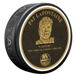 New York Islanders LaFontaine Plaque Puck