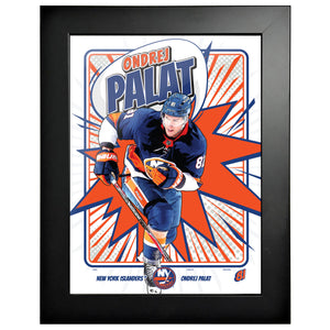 New York Islanders Player KABOOM 12x16 Frame| Ondrej Palat