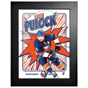 New York Islanders Player KABOOM 12x16 Frame| Ryan Pulock