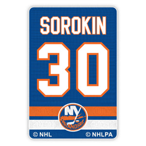 #30 Sorokin Jersey Patch