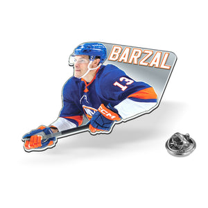 #13 Barzal Player Pin