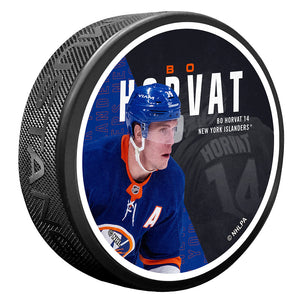 New York Islanders Centerfold Puck | Bo Horvat