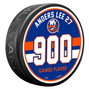 #27 Lee | 900 Games Milestone Puck
