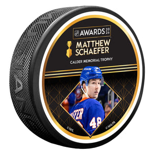 #48 Schaefer Puck | Calder Memorial Trophy Winner