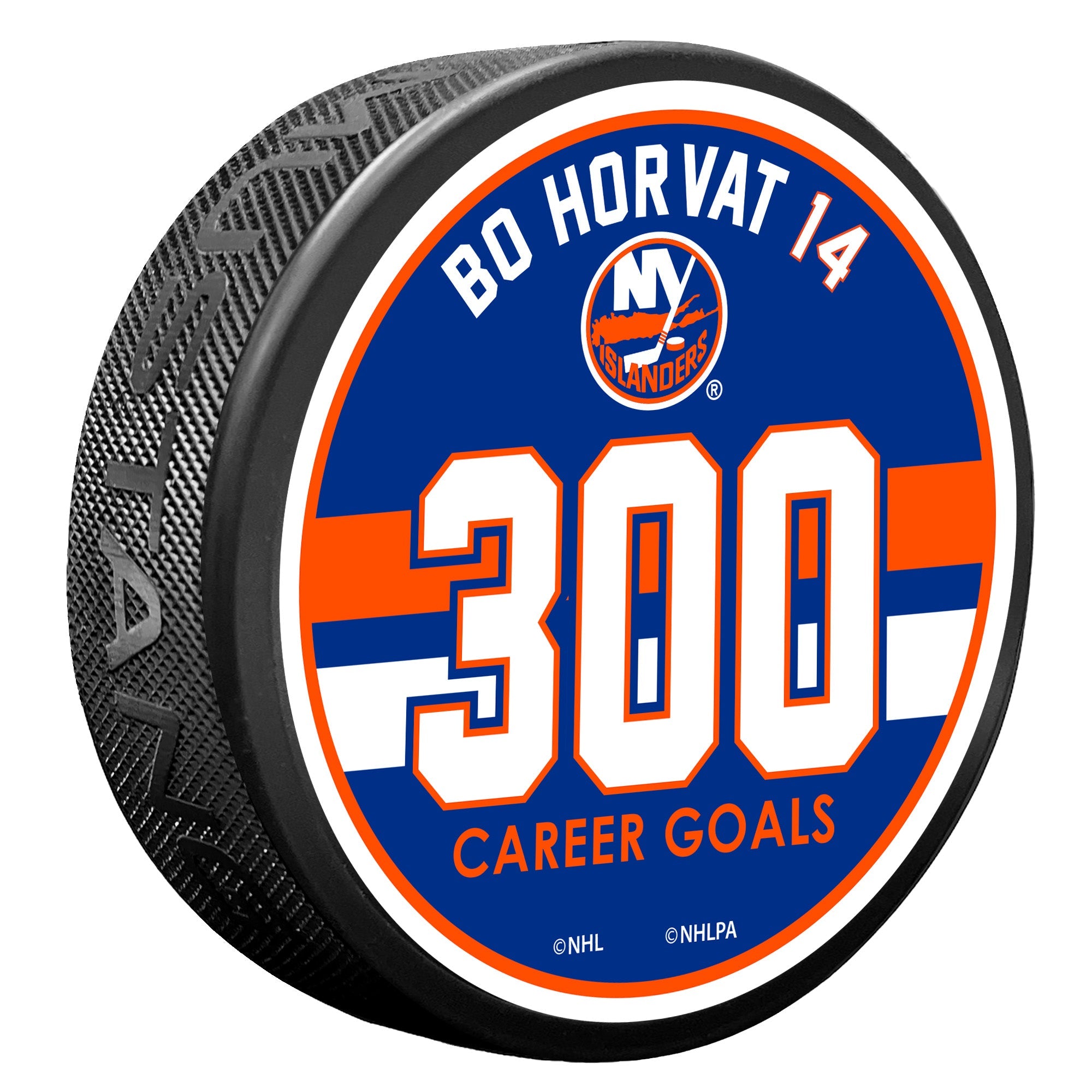 Milestone Puck #14 Horvat Milestone Puck | 300 Career Goals – Isles Lab