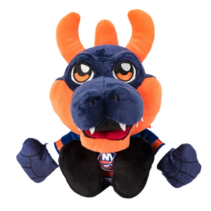 8” Sitting Sparky Mascot Plush