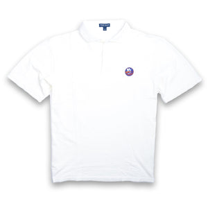 Peter Millar White Pima Cotton Polo