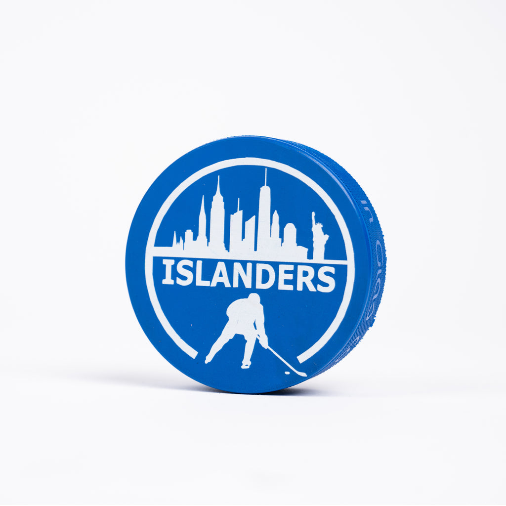 Islanders Skyline Puck