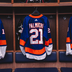 Palmieri Game Used Home Jersey