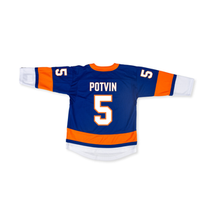 #5 Potvin Youth Home Replica Jersey