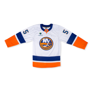 #5 Potvin Men's Premium White Jersey