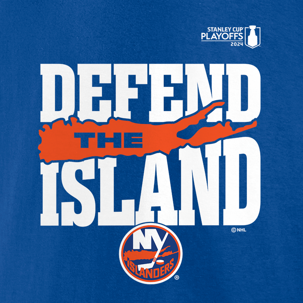 Islanders 2024 Playoff Defend the Island Short Sleeve Tee