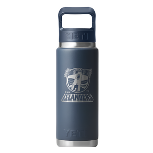 Islanders x Yeti 26 Oz Navy Lighthouse Rambler Tumbler
