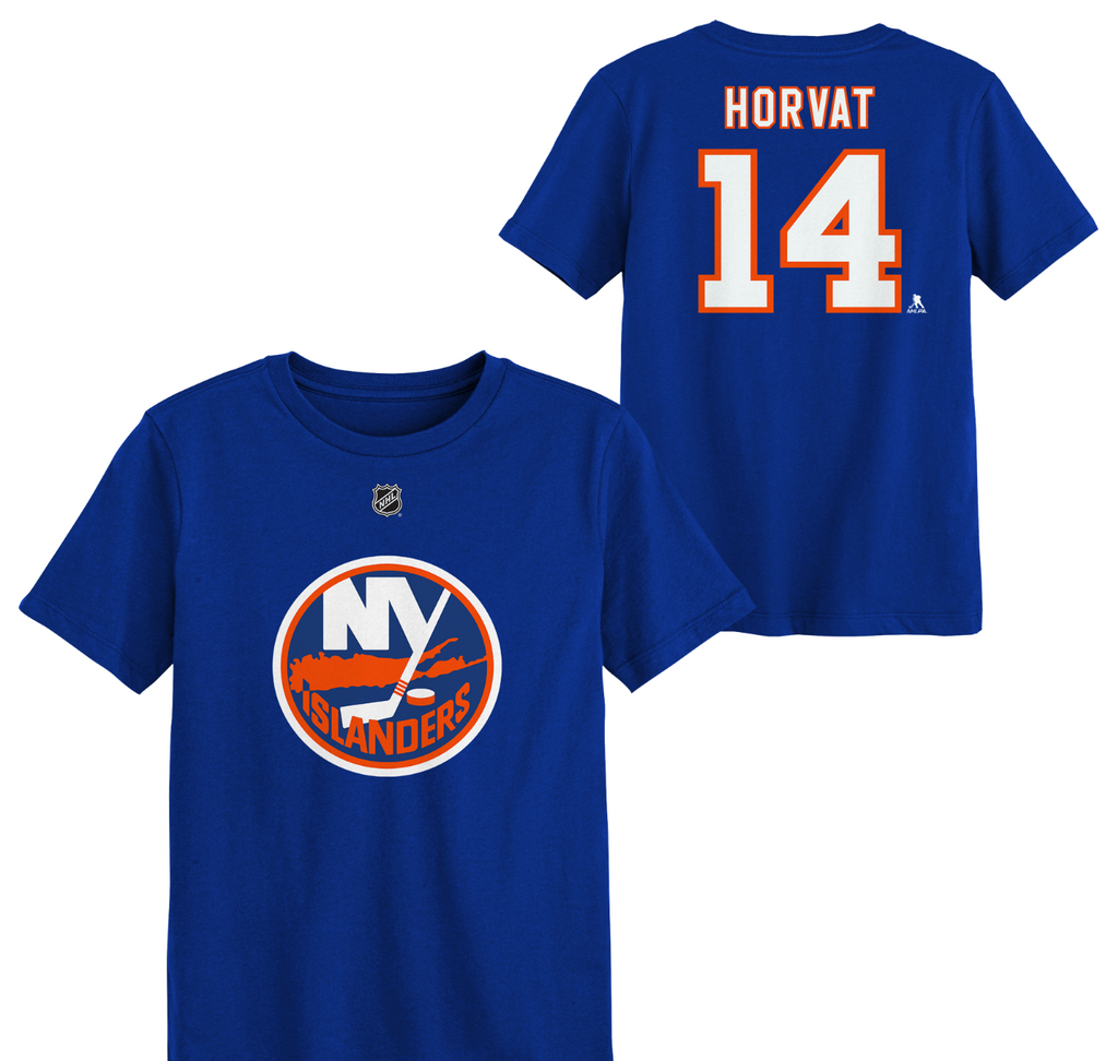 Bo Horvat #14 New York Islanders Name & Number Kids T-Shirt