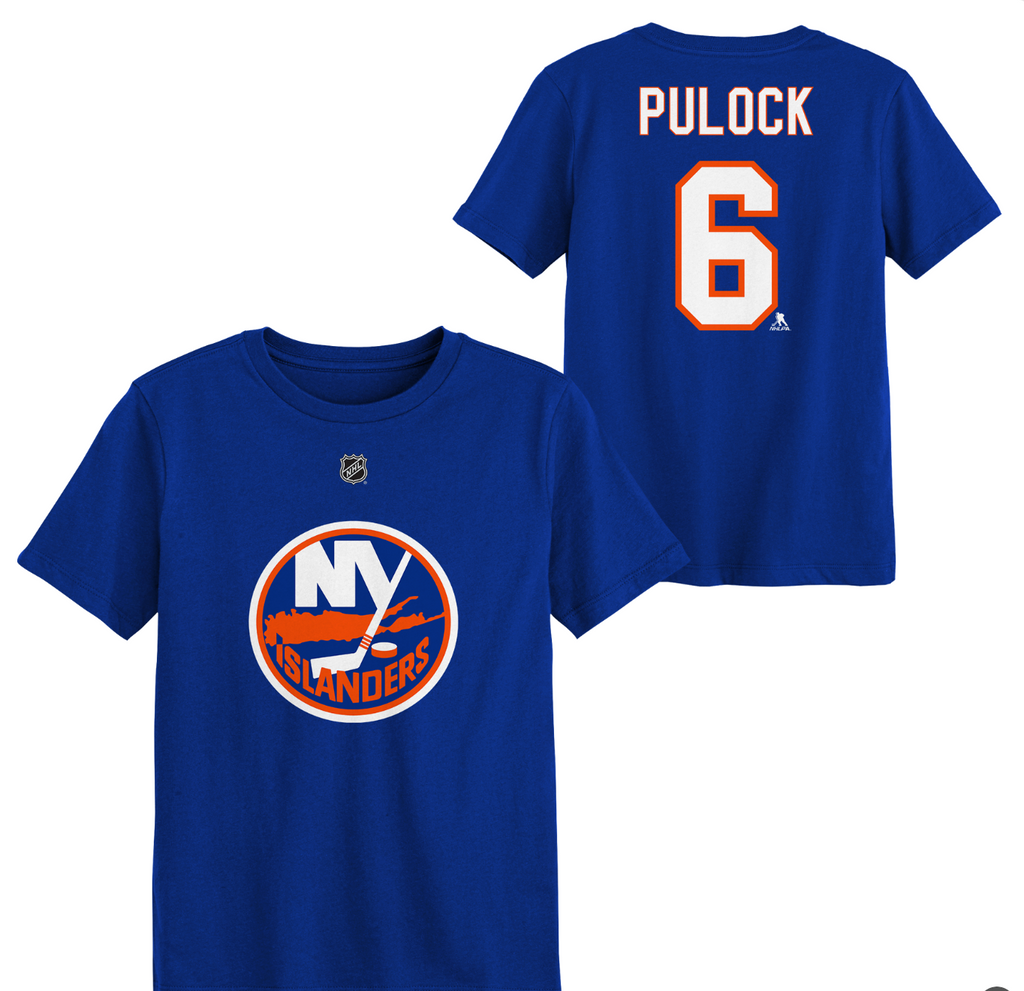 Ryan Pulock #6 New York Islanders Name & Number Kids T-Shirt