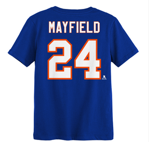 #24 Mayfield Name & Number Toddler T-Shirt