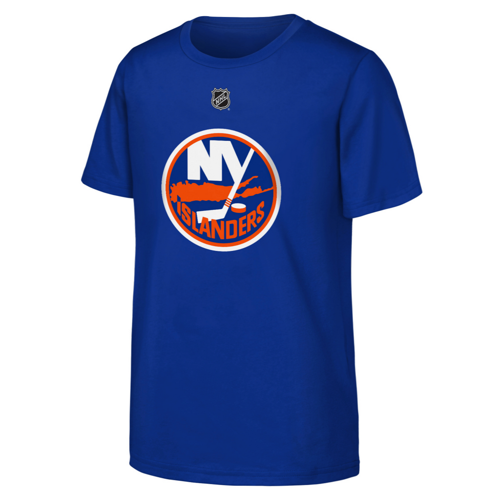 Kyle Palmieri #21 New York Islanders Name & Number Kids T-Shirts