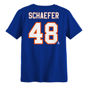#48 Schaefer Name and Number Kids T-Shirt