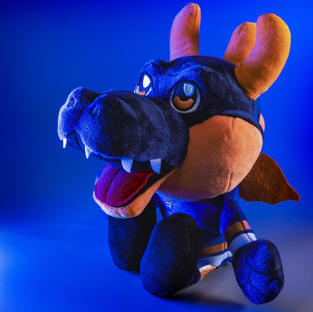 Islanders 8” Sitting Sparky Mascot Plush