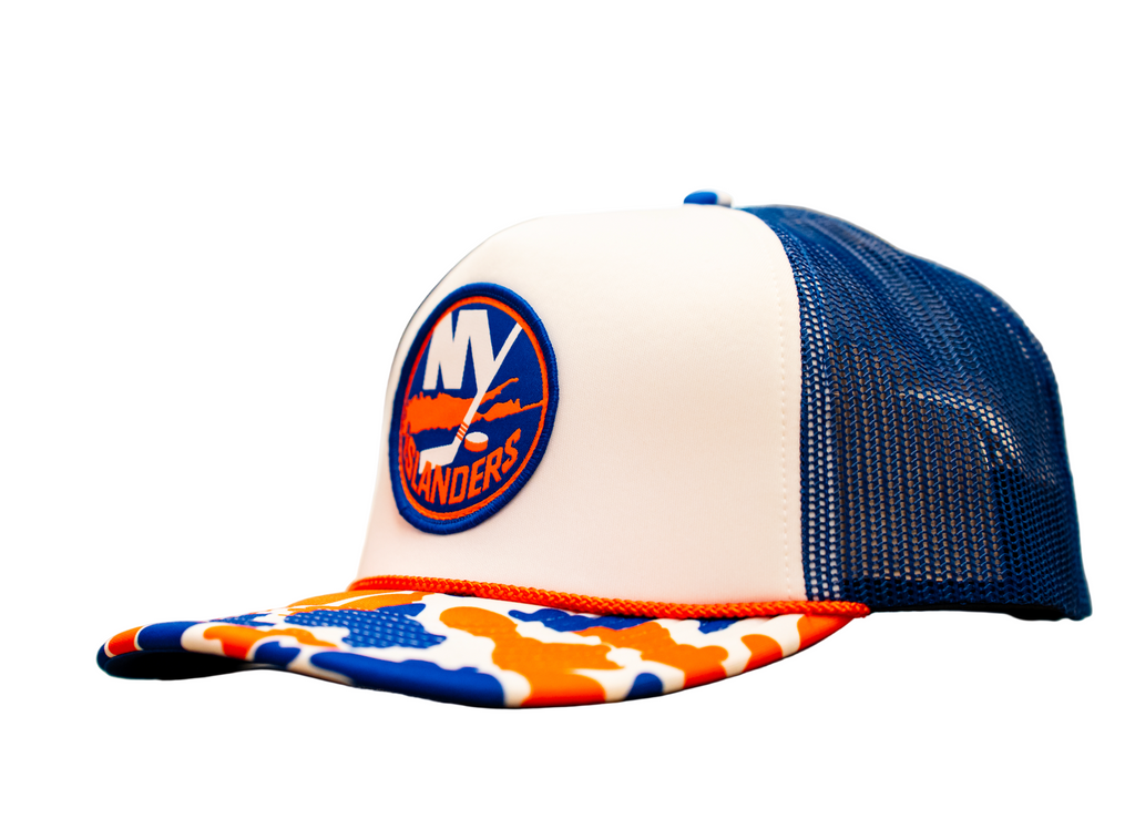 Islanders Primary Camo Mallard Adjustable Cap