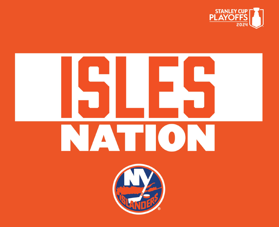 Islanders 2024 Playoff ISLES Nation Short Sleeve Tee