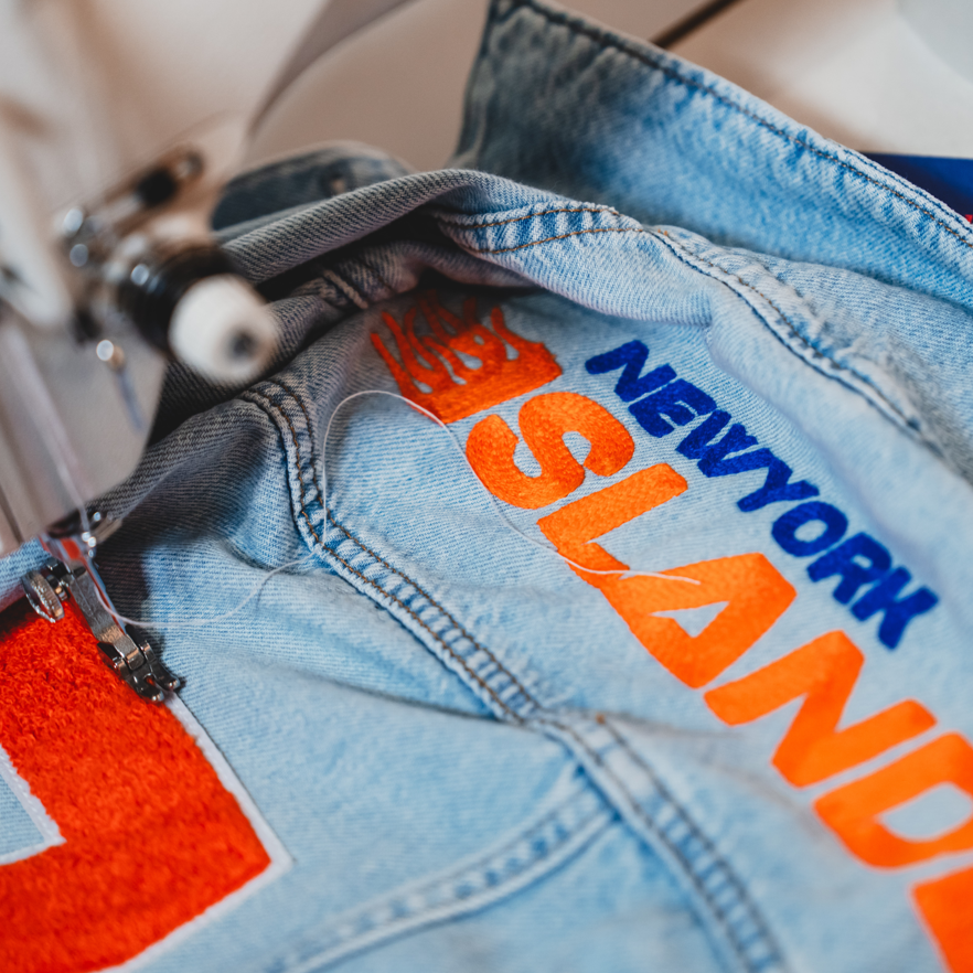 Islanders Custom Levi's Denim Jumpsuit