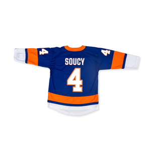 #4 Soucy Youth Home Replica Jersey