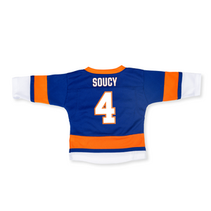 #4 Soucy Toddler Home Replica Jersey