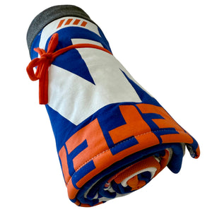 Refried Primary Patch Stadium Blanket