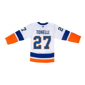 #27 Tonelli Men's Premium White Jersey