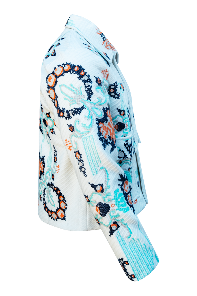 Islanders x Kevin Leonel Floral Heritage Jacket