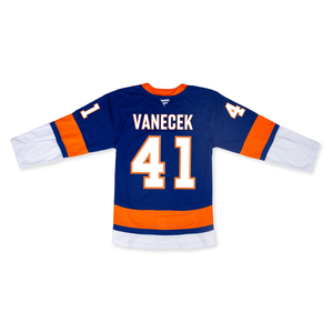 #41 Vanecek Men's Premium Home Jersey