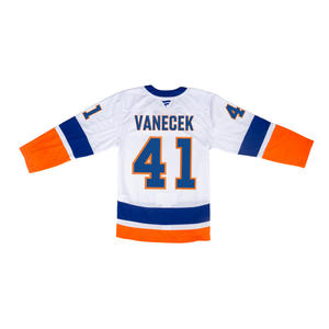 #41 Vanecek Men's Premium Away Jersey