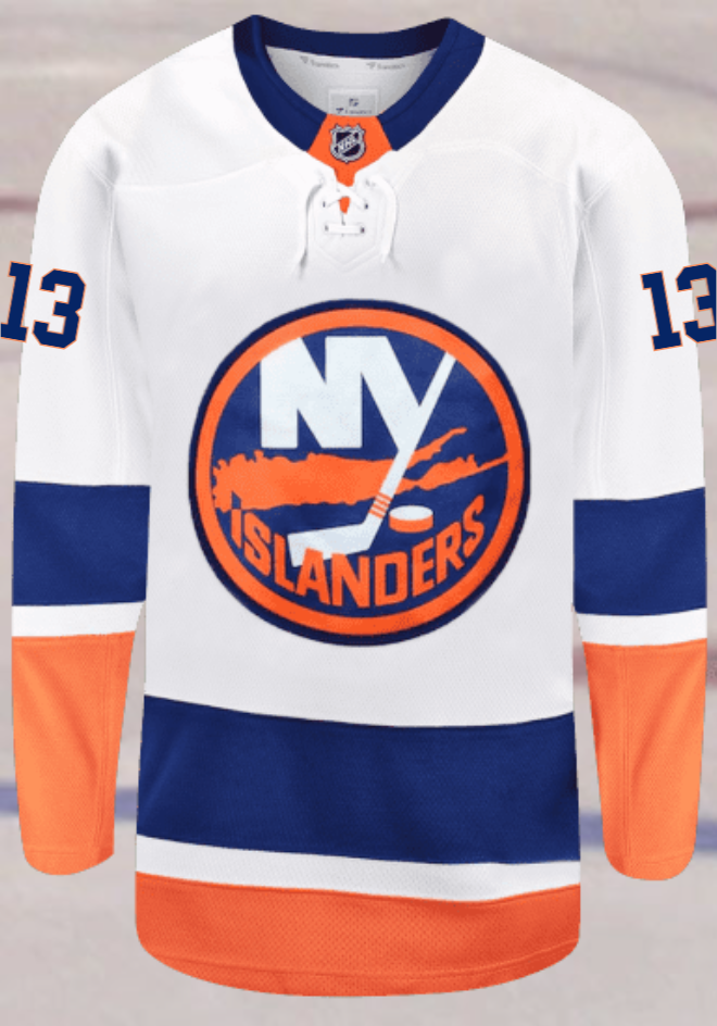 New York Islanders #13 Barzal Premium Away Jersey