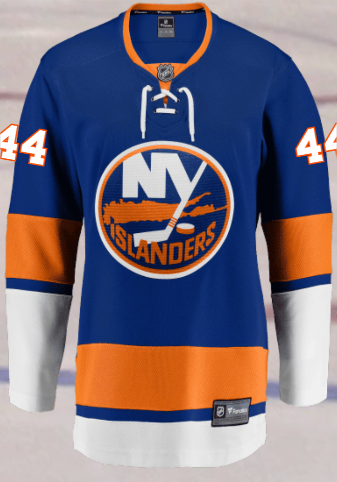 New York Islanders #44 Pageau Women's Home Breakaway Jersey