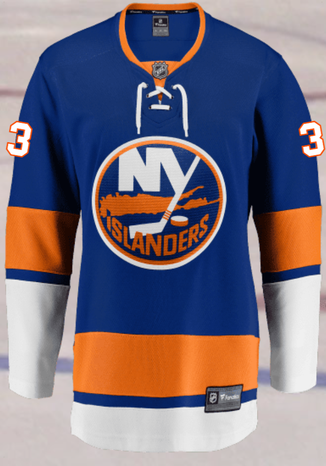 New York Islanders #3 Pelech Women's Home Breakaway Jersey