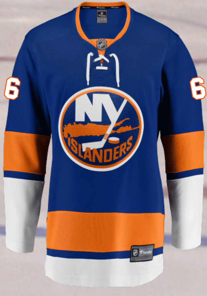 New York Islanders #6 Pulock Women's Home Breakaway Jersey