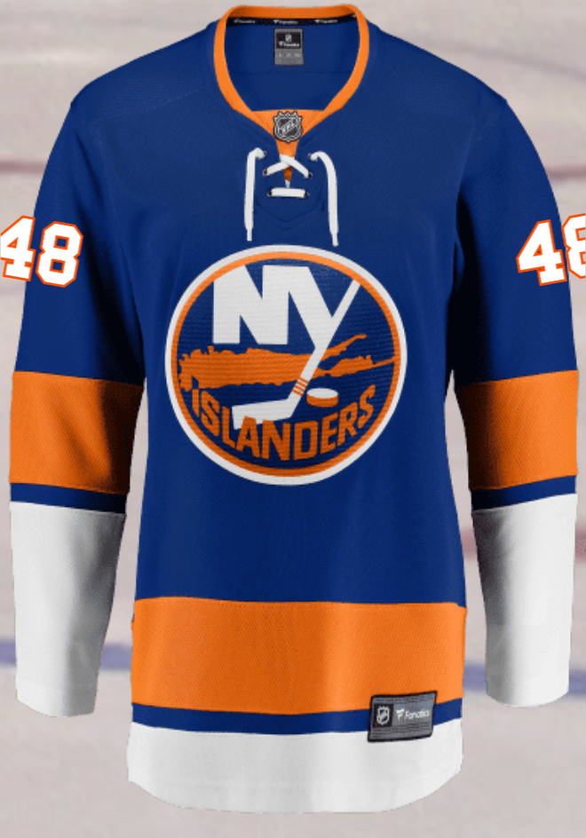 New York Islanders #48 Schaefer Women's Home Breakaway Jersey