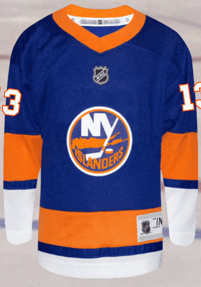 New York Islanders #13 Barzal Infant Home Replica Jersey